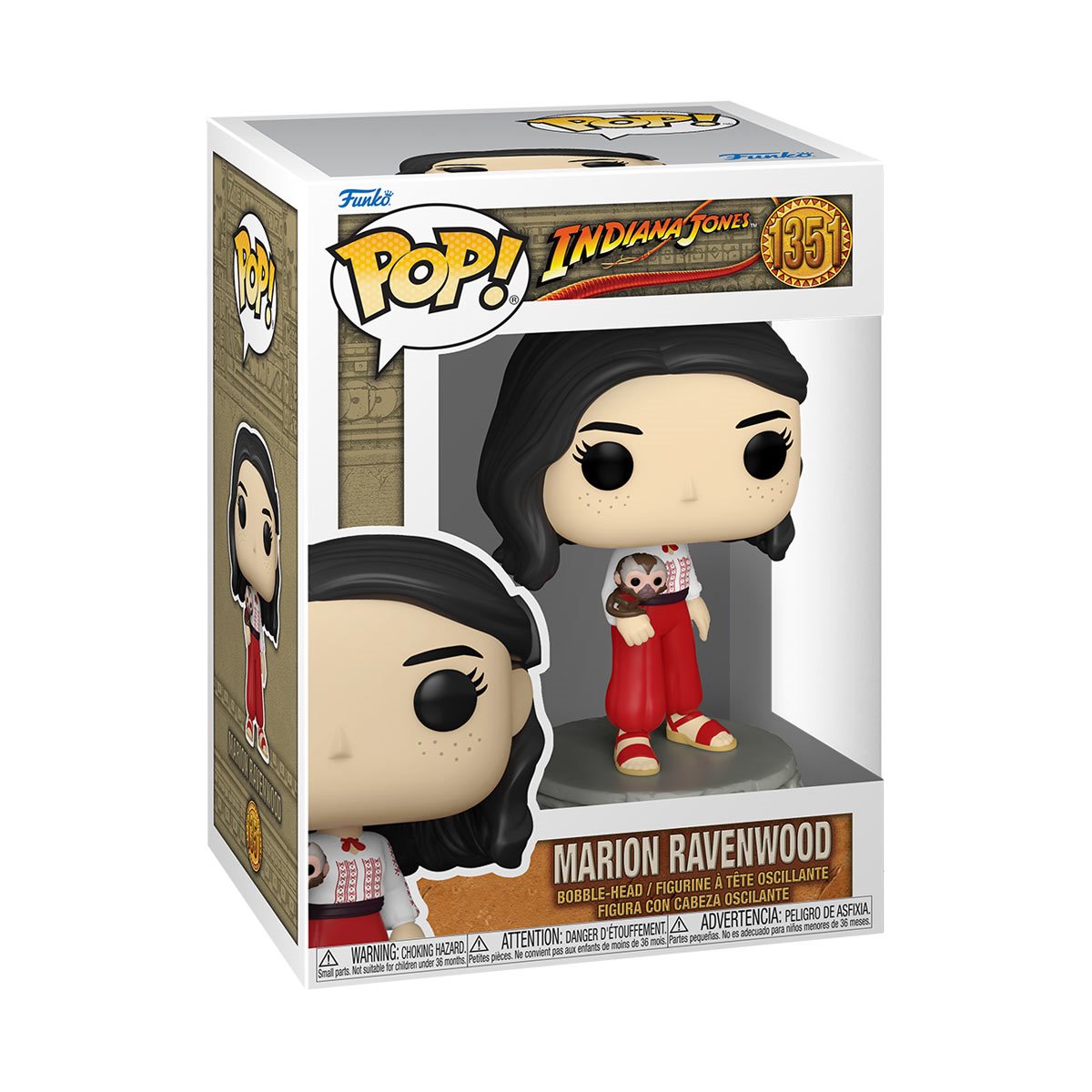 Indiana Jones and the Raiders of the Lost Ark Marion Ravenwood Pop! Vinyl Figure #1351 - Outer Limit Toys