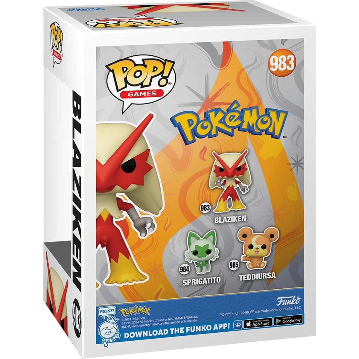 Pokemon Blaziken Funko Pop! Vinyl Figure #983 - Outer Limit Toys