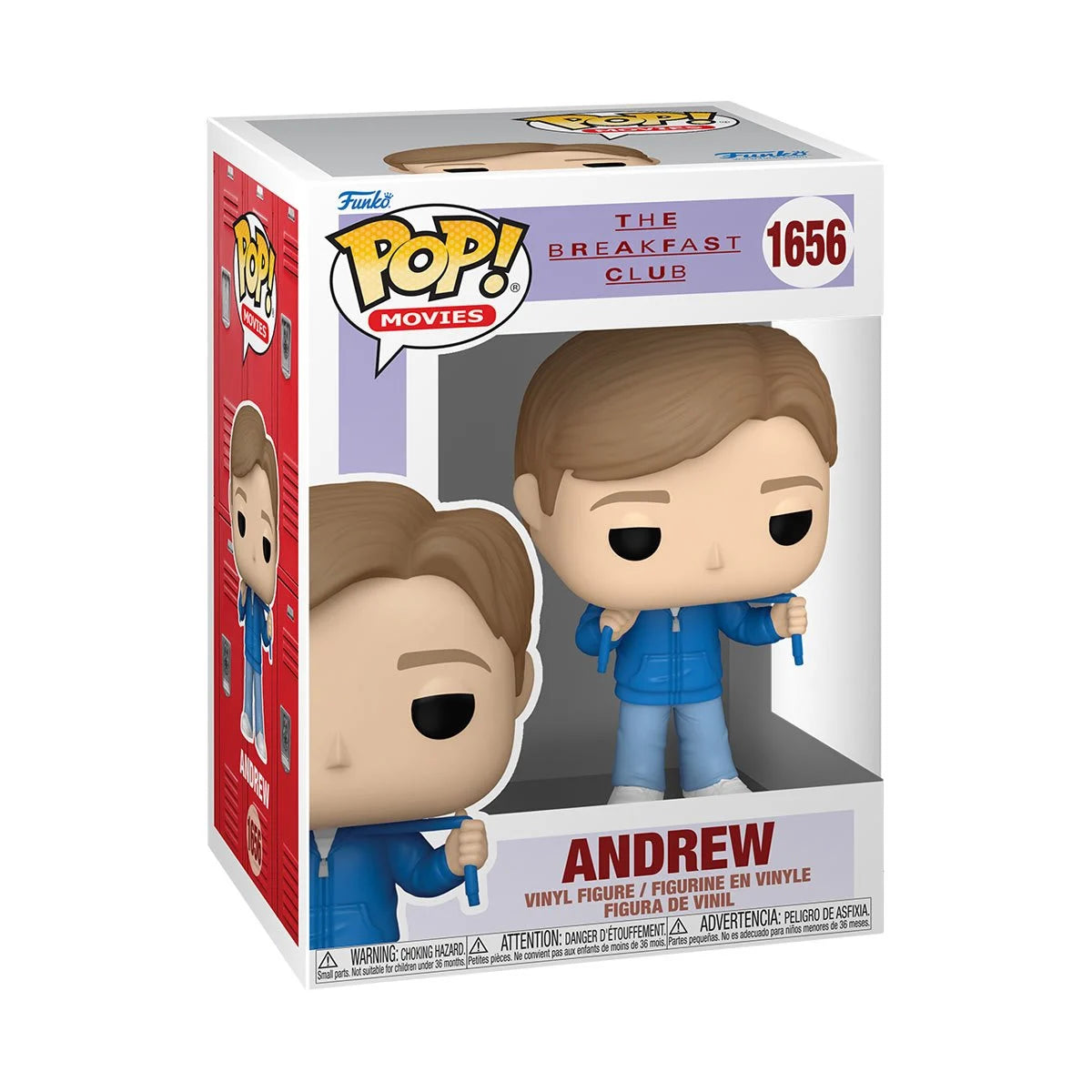 The Breakfast Club Andrew Funko Pop! Vinyl Figure #1656 - Outer Limit Toys