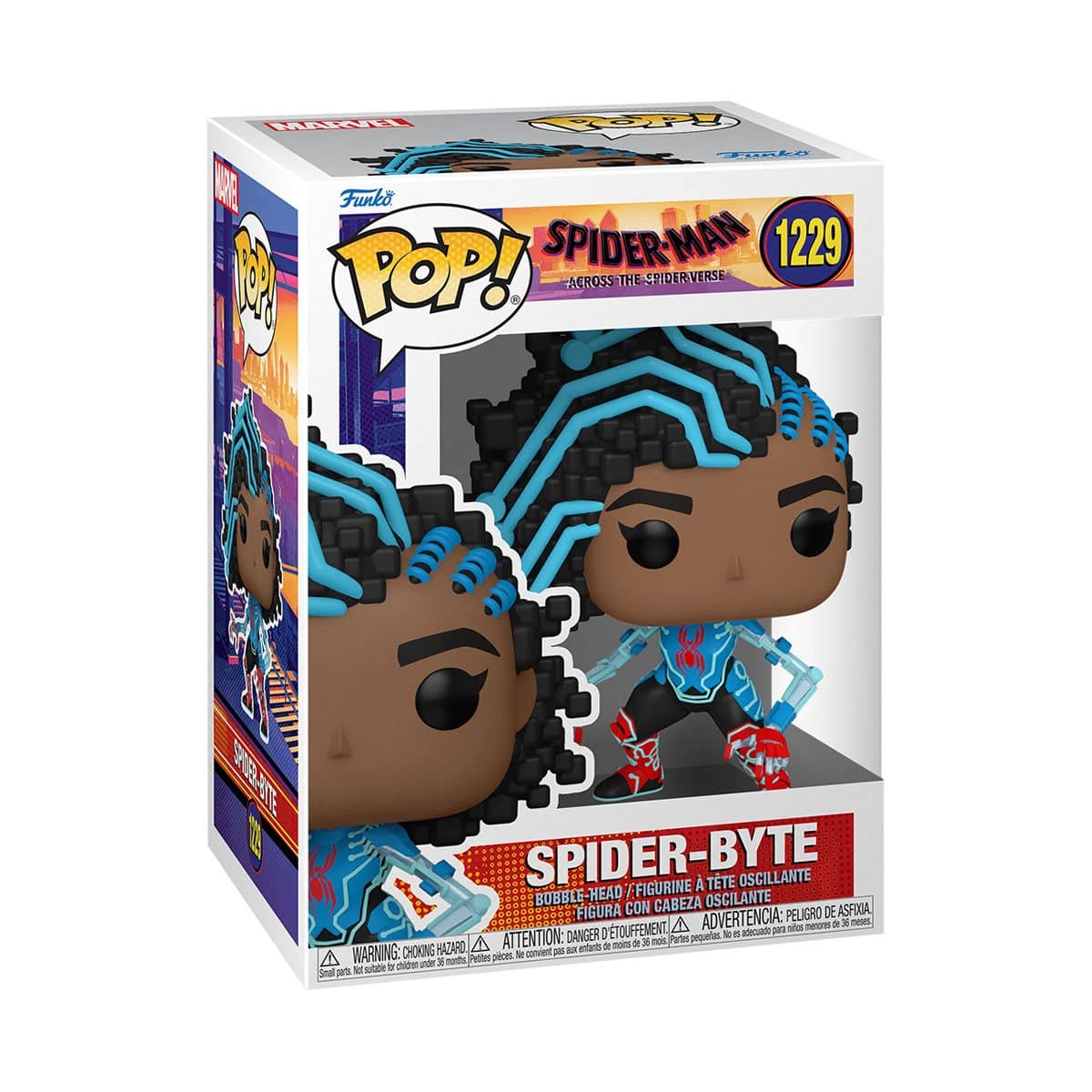 Spider-Man: Across the Spider-Verse Spider-Byte Funko Pop! Vinyl Figure #1229 - Outer Limit Toys