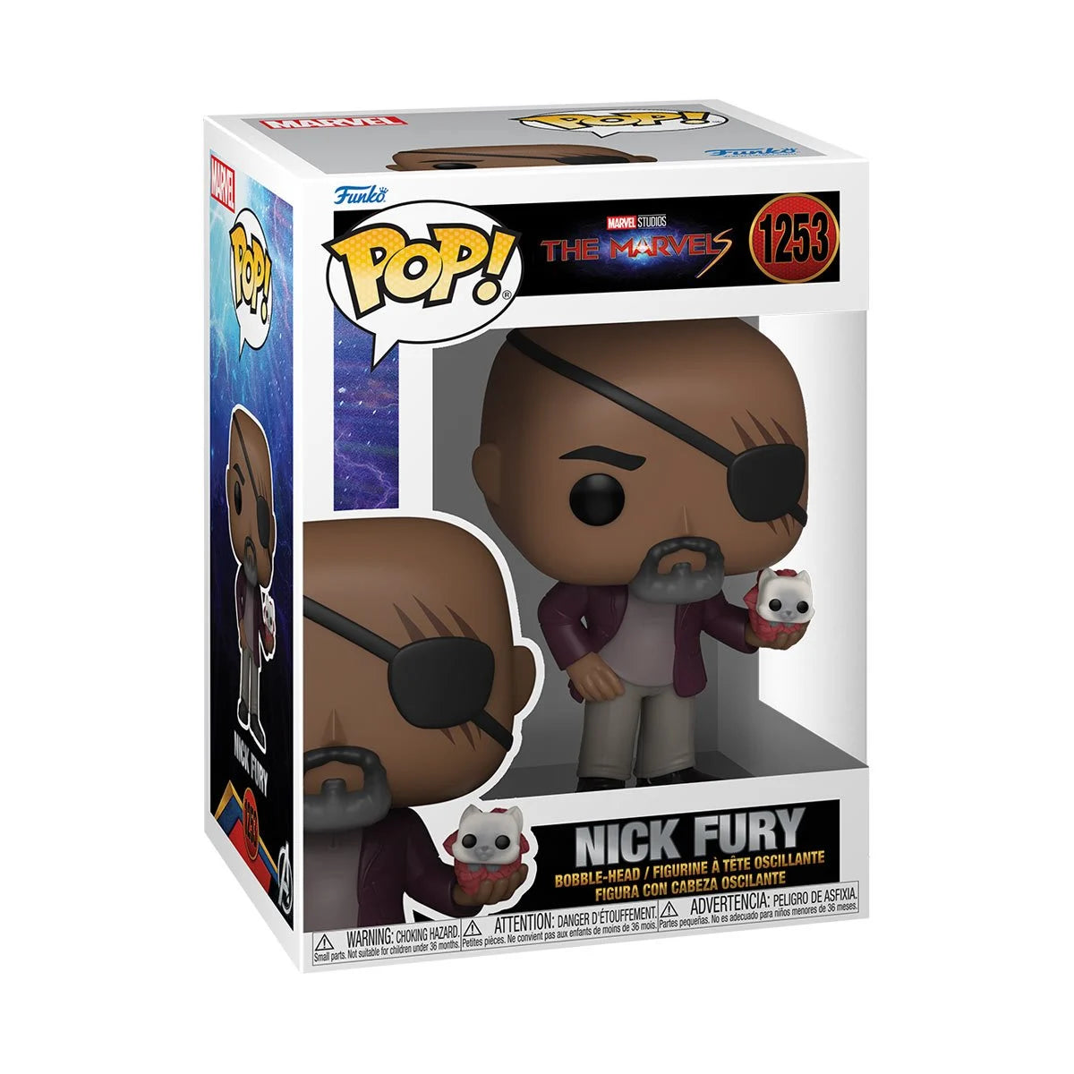 The Marvels Nick Fury Funko Pop! Vinyl Figure #1253 - Outer Limit Toys
