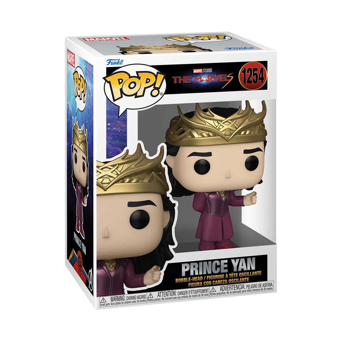 The Marvels Prince Yan Funko Pop! Vinyl Figure #1254 - Outer Limit Toys