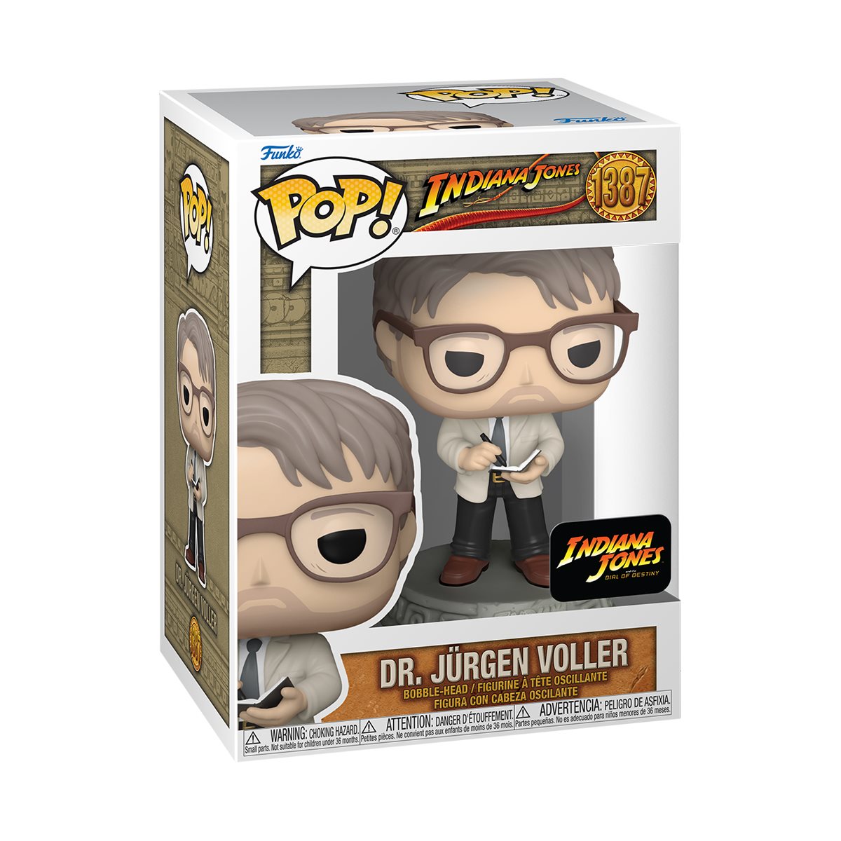 Indiana Jones and the Dial of Destiny Dr. Jurgen Voller #1387 Funko Pop! Vinyl Figure - Outer Limit Toys
