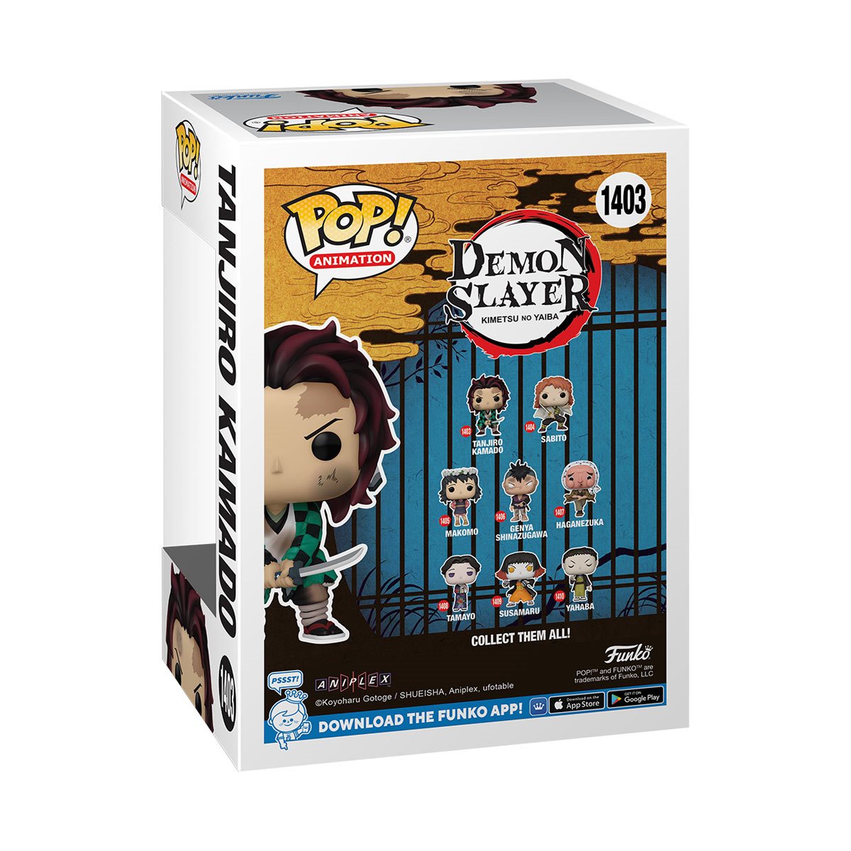 Demon Slayer Tanjiro Kamado (Training) Funko Pop! Vinyl Figure #1403 - Outer Limit Toys