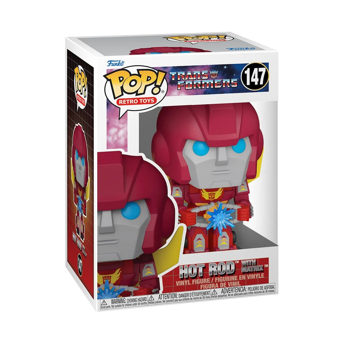 Transformers Hot Rod with Matrix Funko Pop Vinyl Figure #147 - Outer Limit Toys