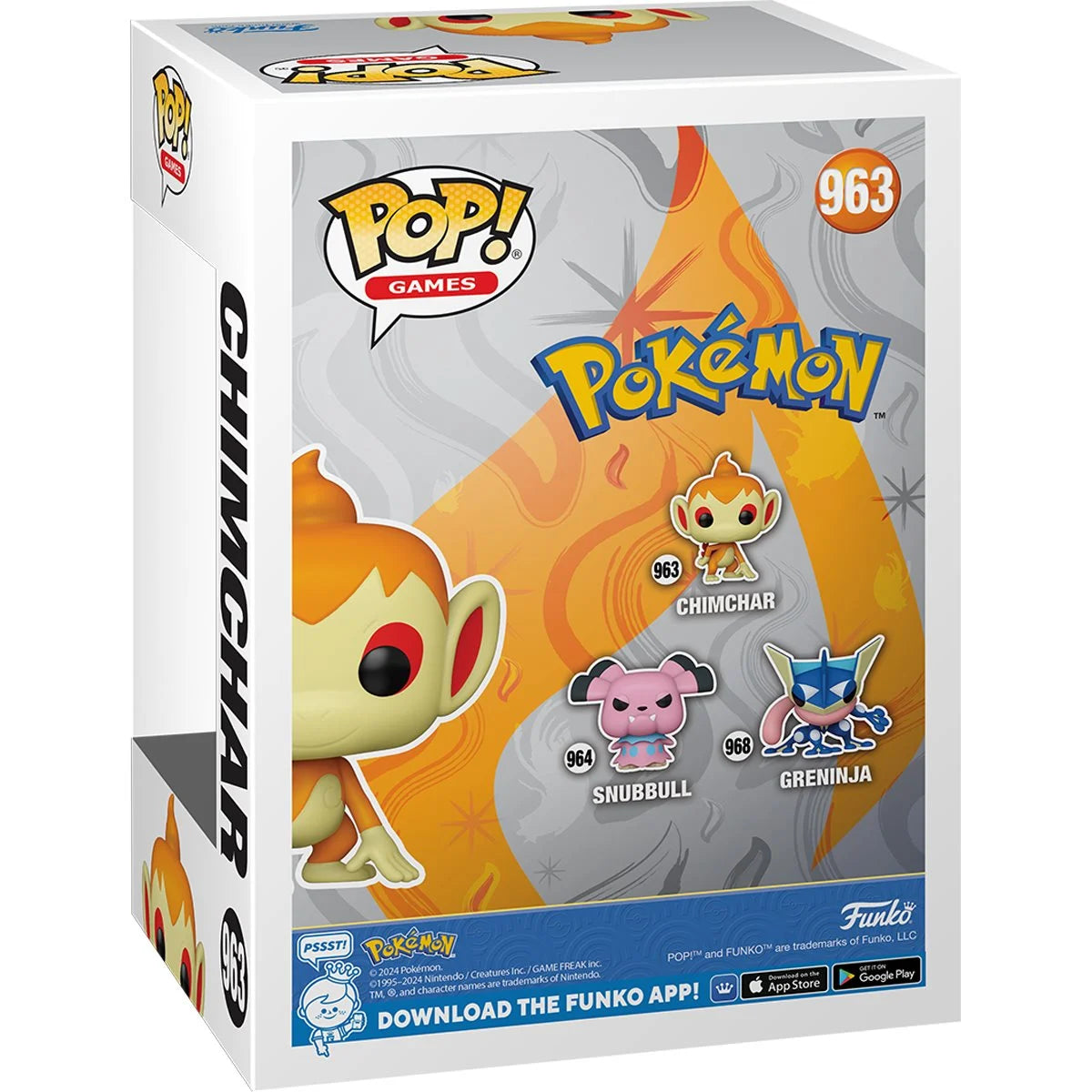 Pokemon Chimchar Funko Pop! Vinyl Figure #963 - Outer Limit Toys