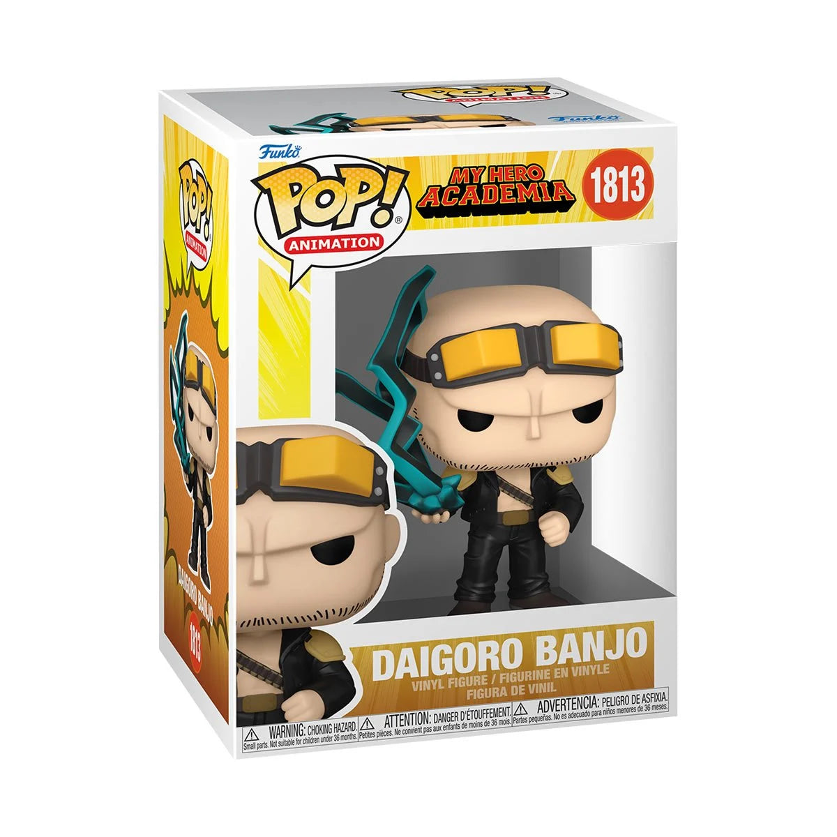 My Hero Academia Daigoro Banjo (Black Whip) Funko Pop! Vinyl Figure #1813 - Outer Limit Toys