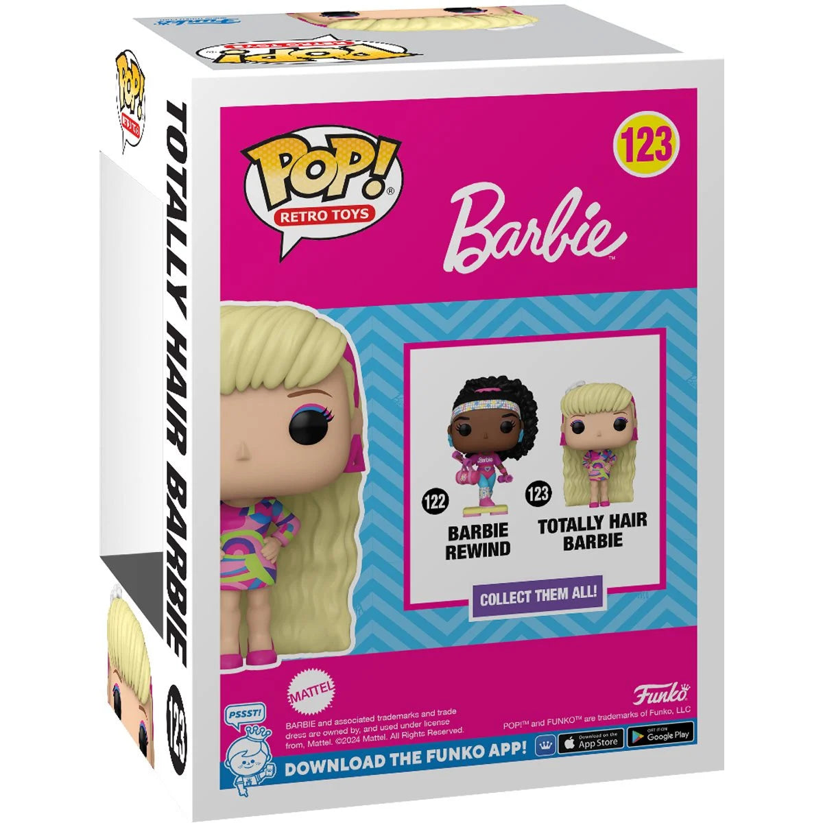 Barbie 65th Anniversary Totally Hair Barbie Funko Pop! Vinyl Figure #123 - Outer Limit Toys