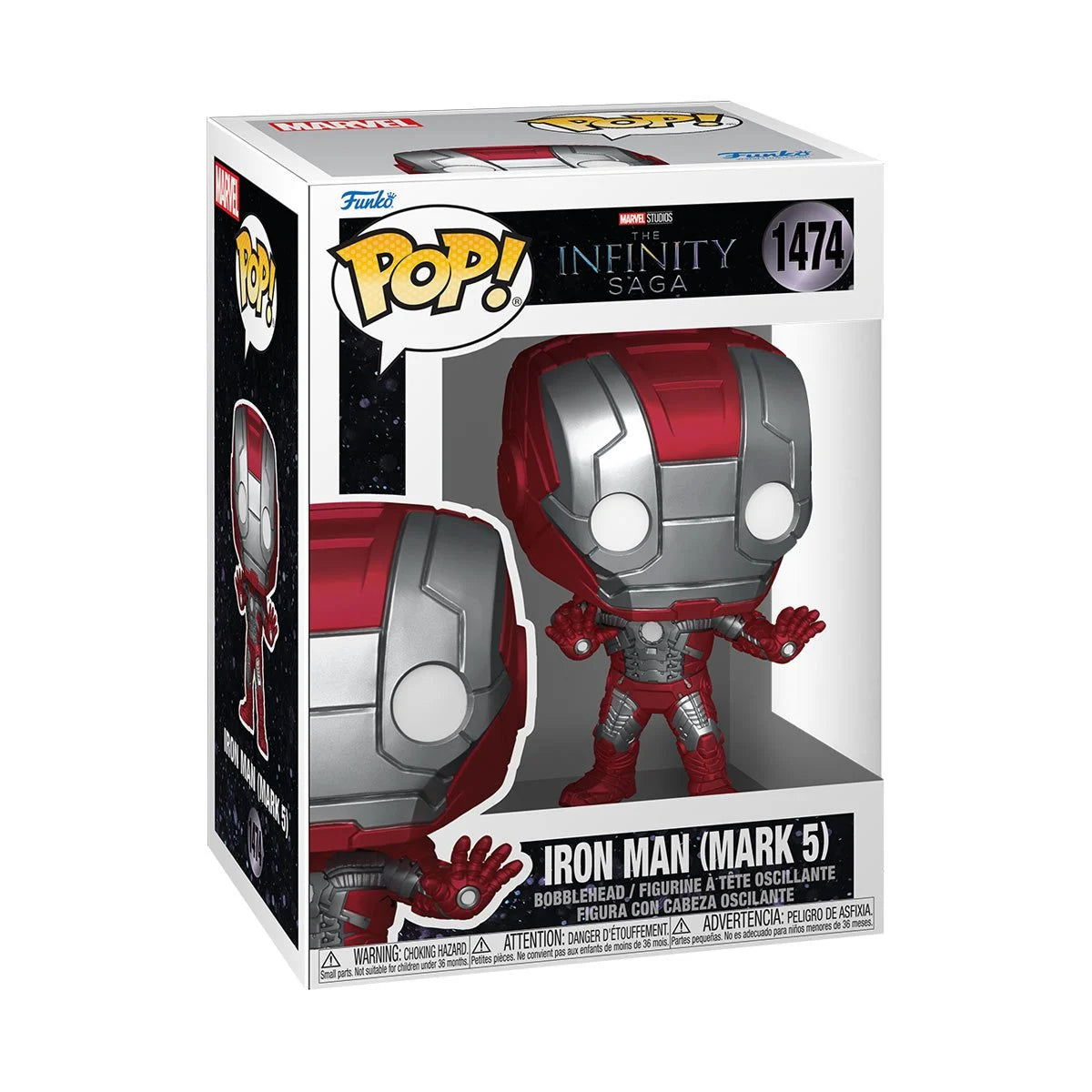 Marvel MCU Archives The Infinity Saga Iron Man (Mark 5) Funko Pop! Vinyl Figure #1474 - Outer Limit Toys