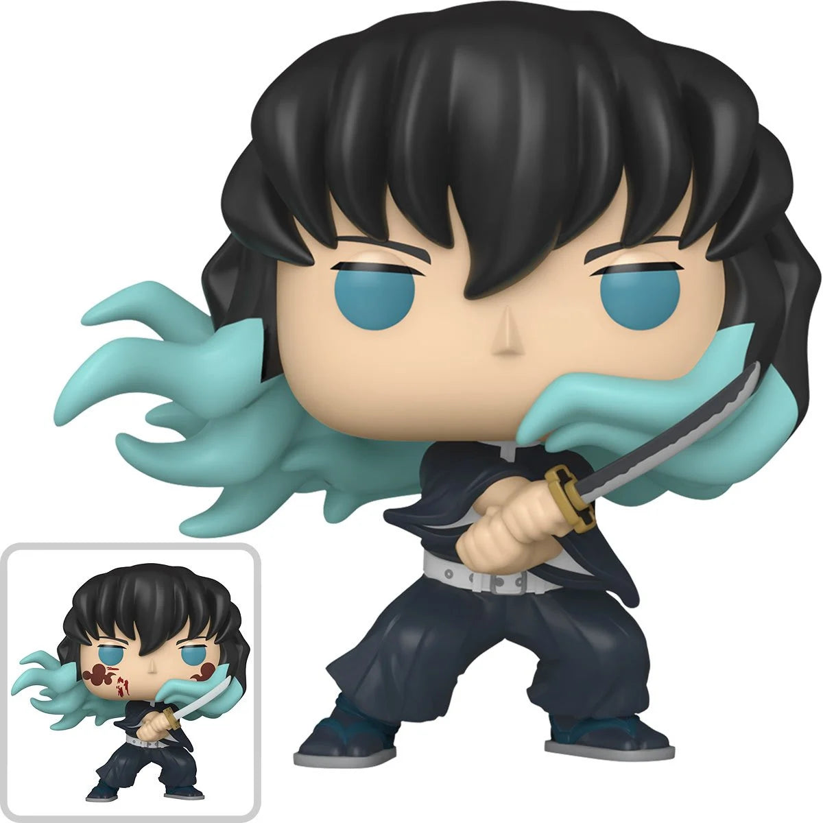 Demon Slayer Muichiro Tokito (Attack) Funko Pop Vinyl Figure #1853 - Outer Limit Toys