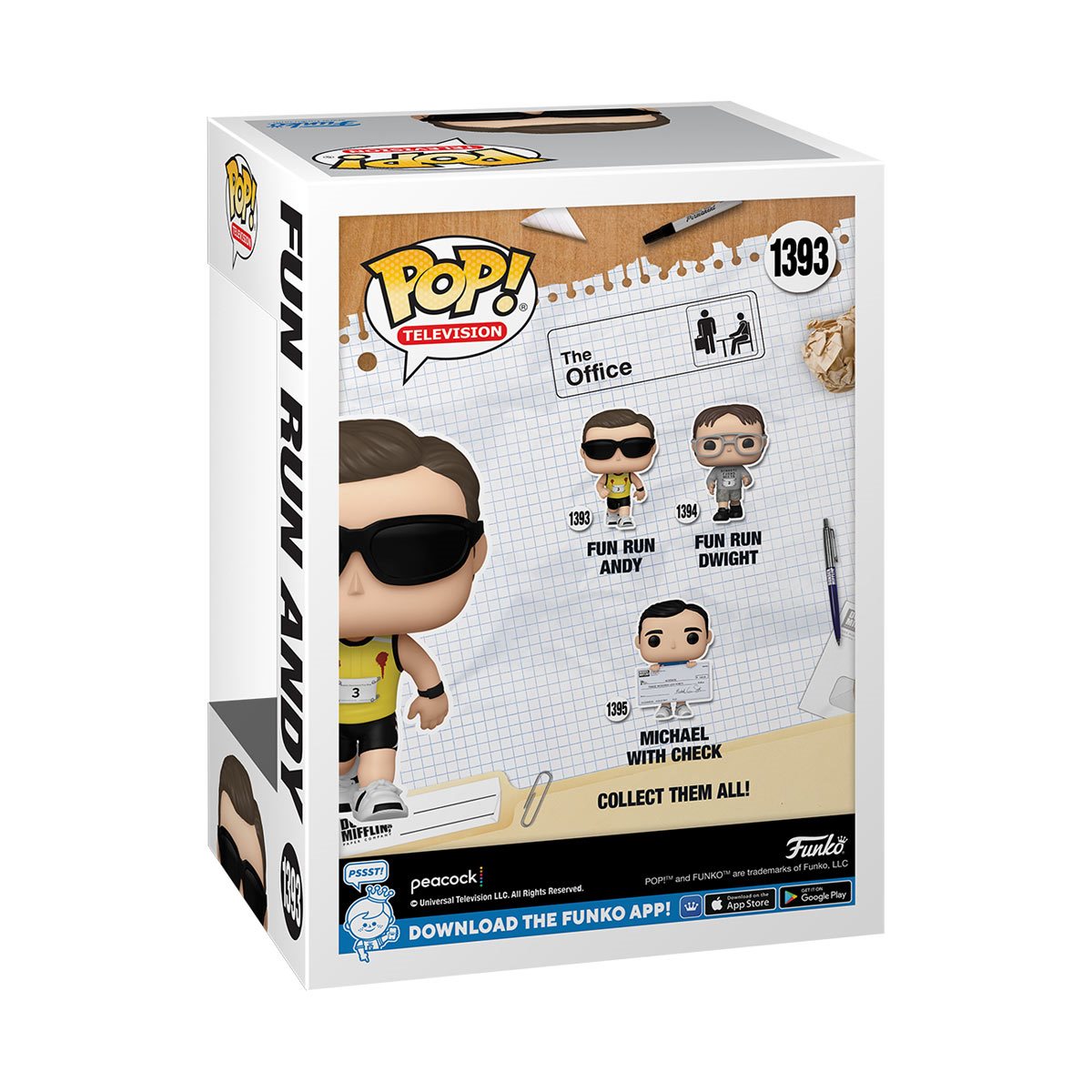 The Office Fun Run Andy Funko Pop! Vinyl Figure #1393 - Outer Limit Toys