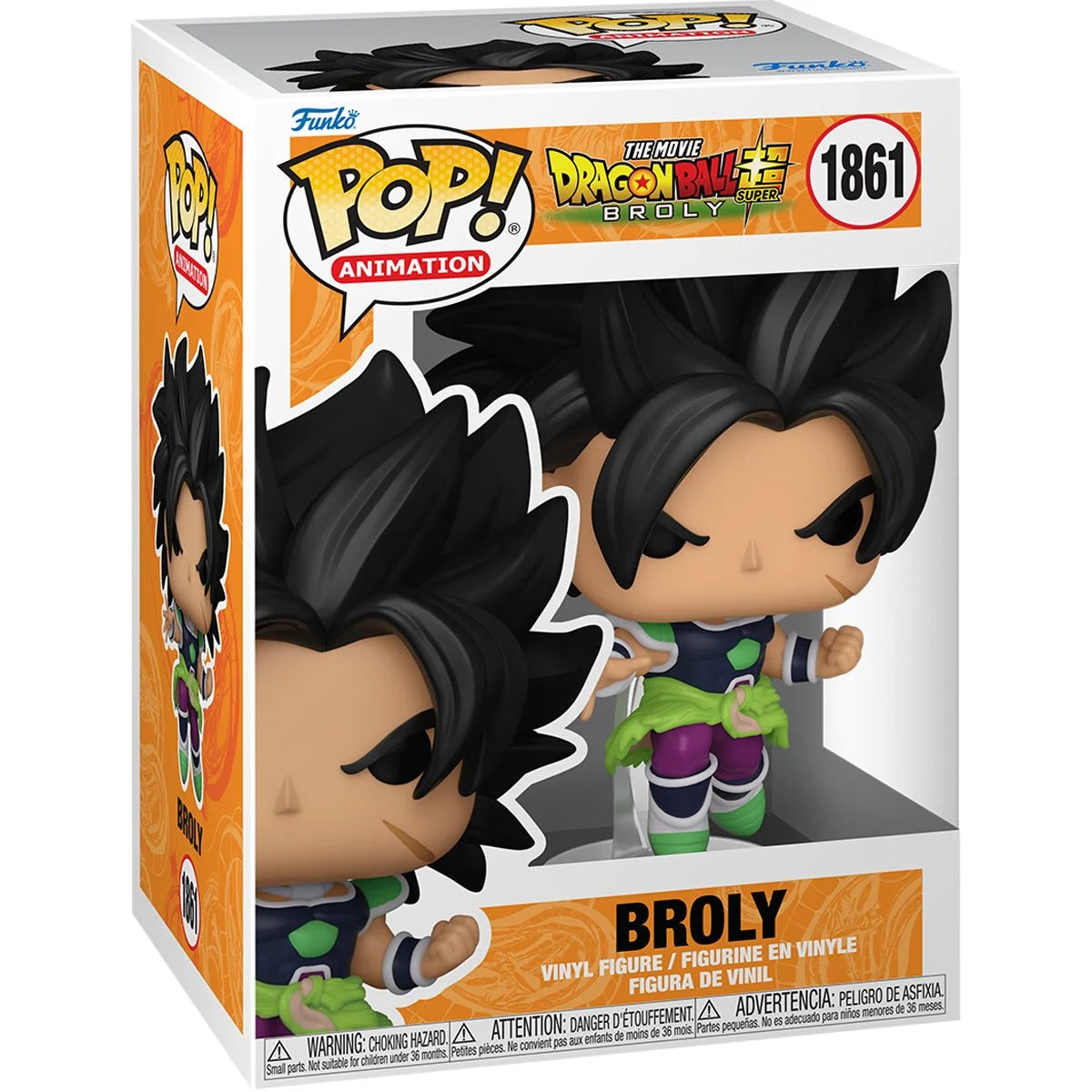 Dragon Ball Super: Broly Broly Funko Pop! Vinyl Figure #1861 - Outer Limit Toys