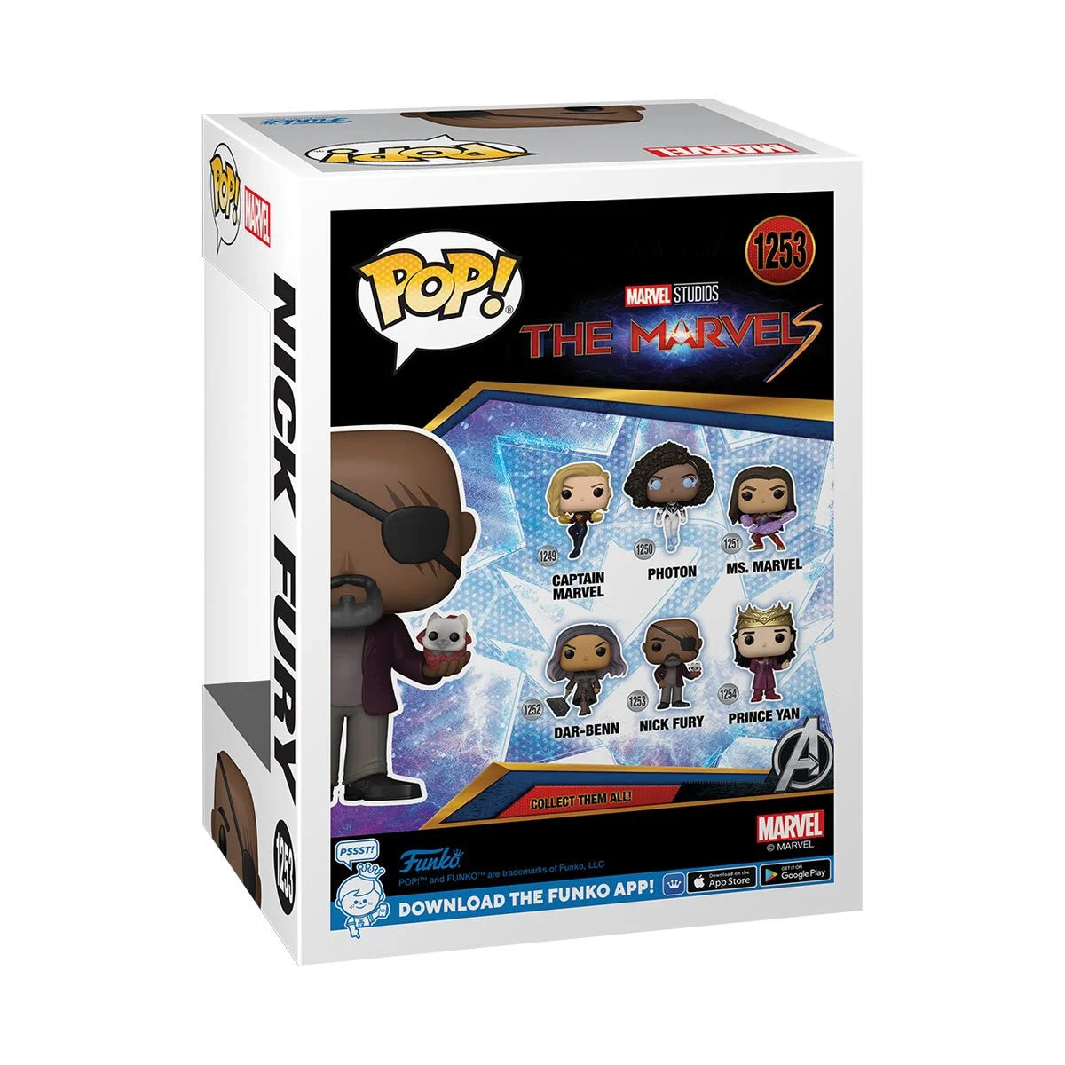 The Marvels Nick Fury Funko Pop! Vinyl Figure #1253 - Outer Limit Toys
