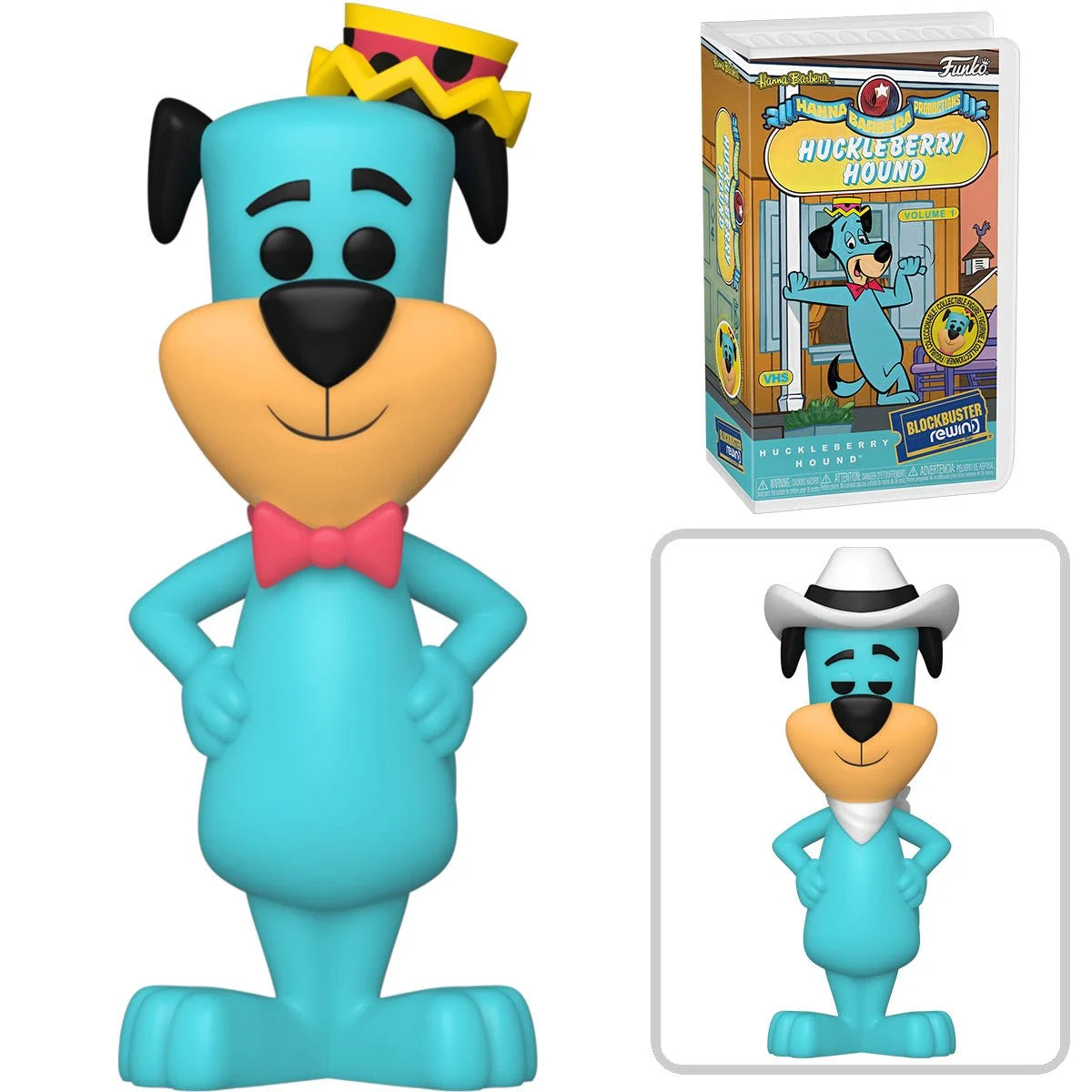 FUNKO HANNA BARBERA HUCKLEBERRY HOUND SDCC COMIC CON 2005 WACKY WOBBLER FUNKO HANNA BARBERA HUCKLEBERRY HOUND SDCC COMIC CON 2005 WACKY WOBBLER