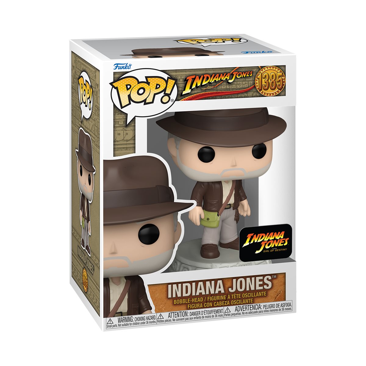 Indiana Jones and the Dial of Destiny Indiana Jones Funko Pop! Vinyl Figure #1385 - Outer Limit Toys