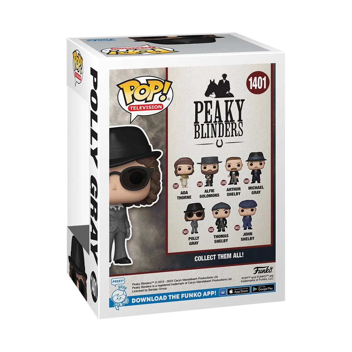 Peaky Blinders Polly Gray Funko Pop! Vinyl Figure #1401 - Outer Limit Toys