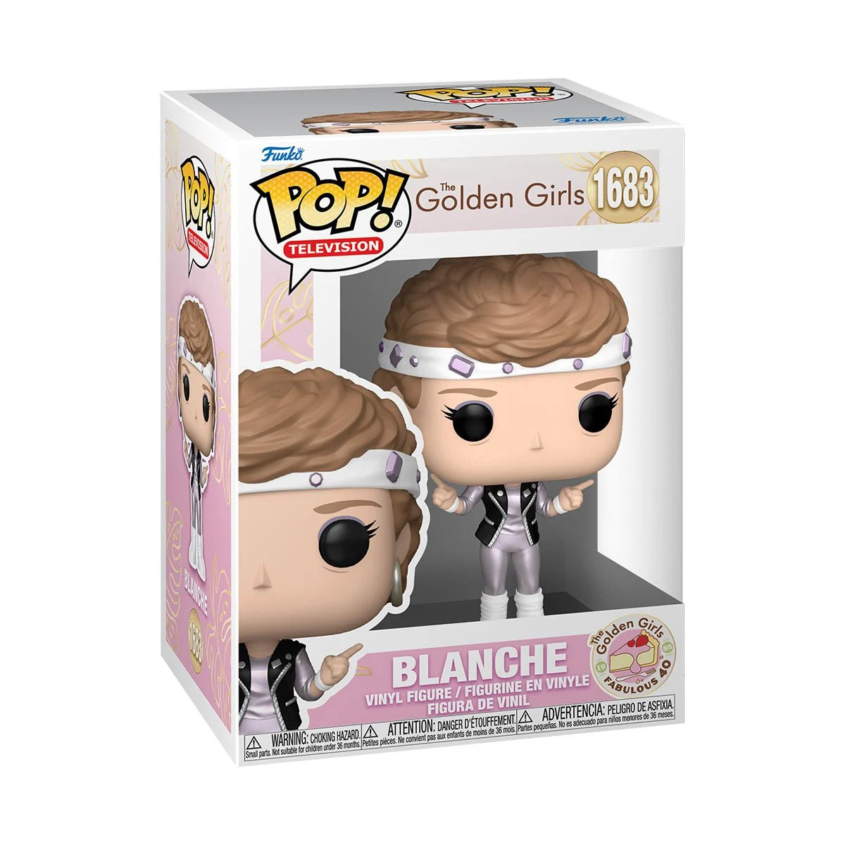 Golden Girls 40th Anniversary Blanche Funko Pop! Vinyl Figure #1683 - Outer Limit Toys