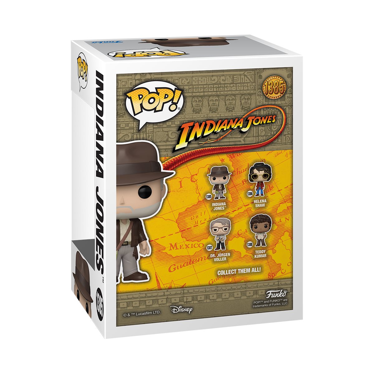 Indiana Jones and the Dial of Destiny Indiana Jones Funko Pop! Vinyl Figure #1385 - Outer Limit Toys