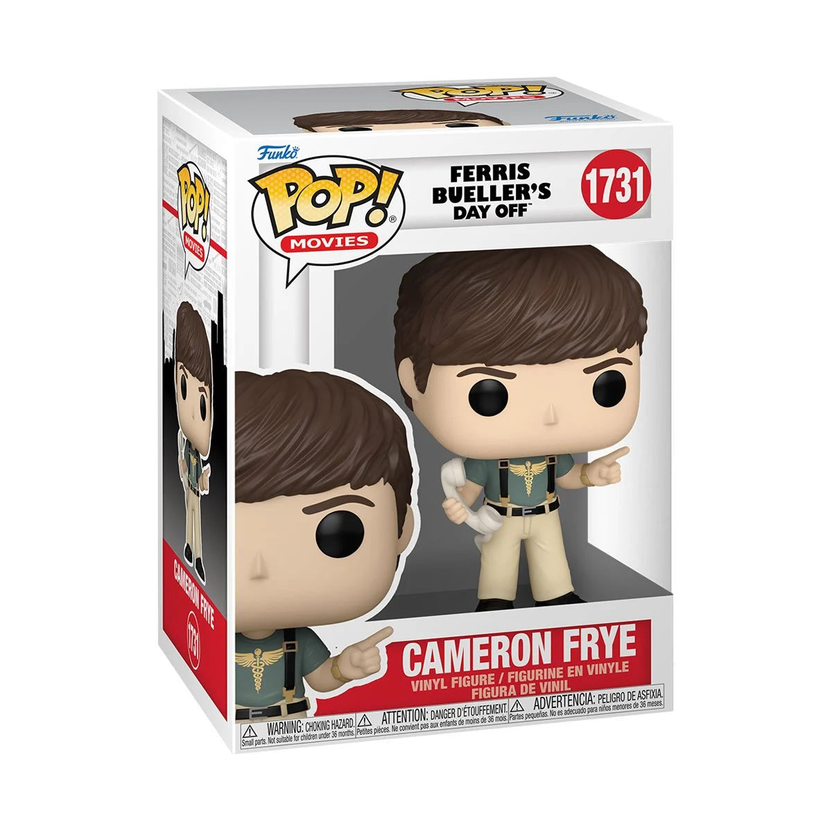 Ferris Bueller's Day Off Cameron Frye Funko Pop! Vinyl Figure #1731 - Outer Limit Toys