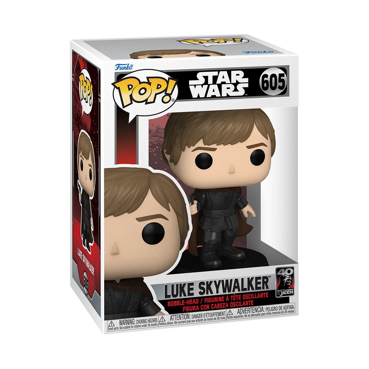 Star Wars: Return of the Jedi 40th Anniversary Luke Skywalker Funko Pop! Vinyl Figure #605 - Outer Limit Toys