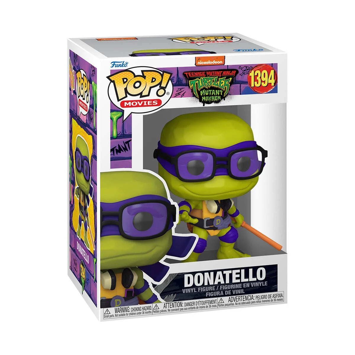 Teenage Mutant Ninja Turtles: Mutant Mayhem Donatello Funko Pop! Vinyl Figure #1394 - Outer Limit Toys
