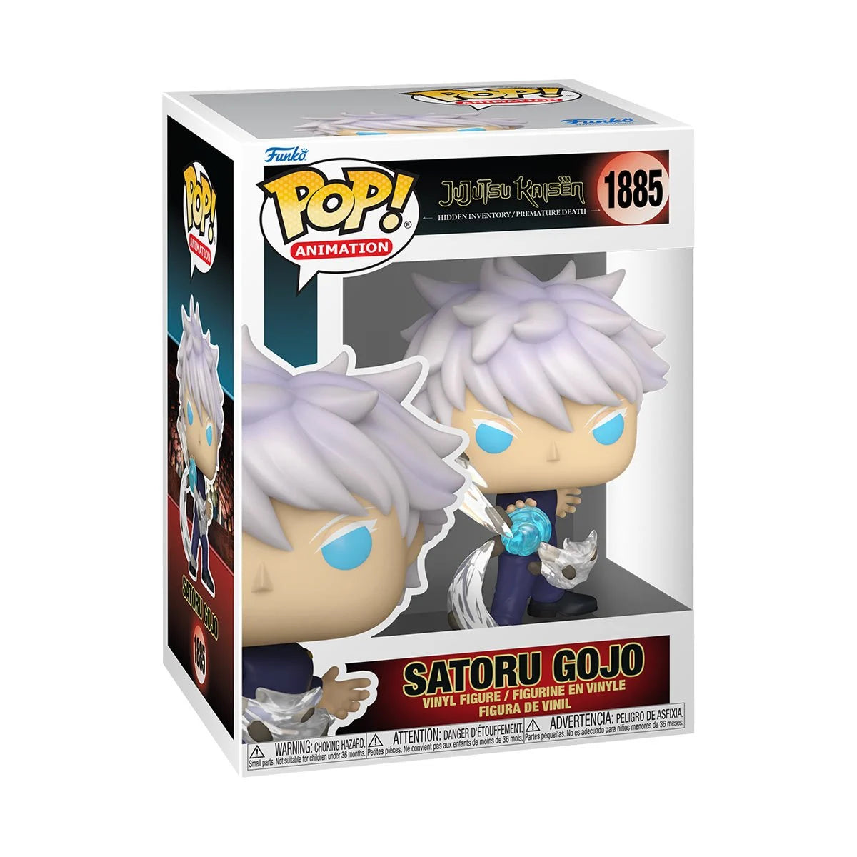 Jujutsu Kaisen Satoru Gojo (Cursed Technique Lapse: Blue) Funko Pop! Vinyl Figure #1885 - Outer Limit Toys