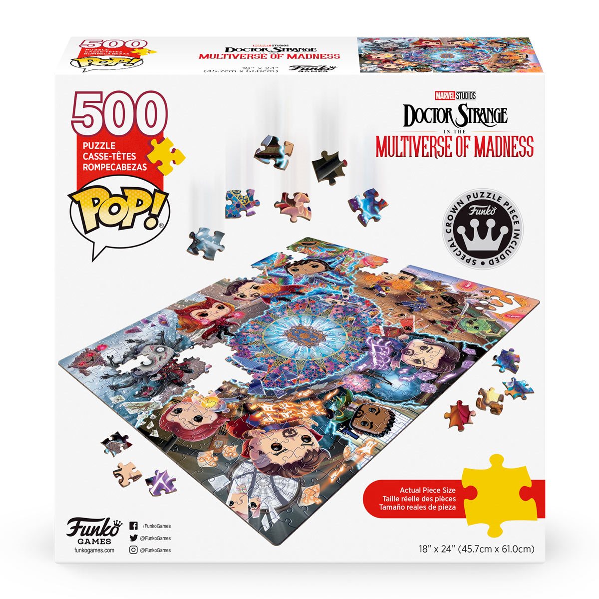 Doctor Strange 500-Piece Pop! Puzzle - Outer Limit Toys