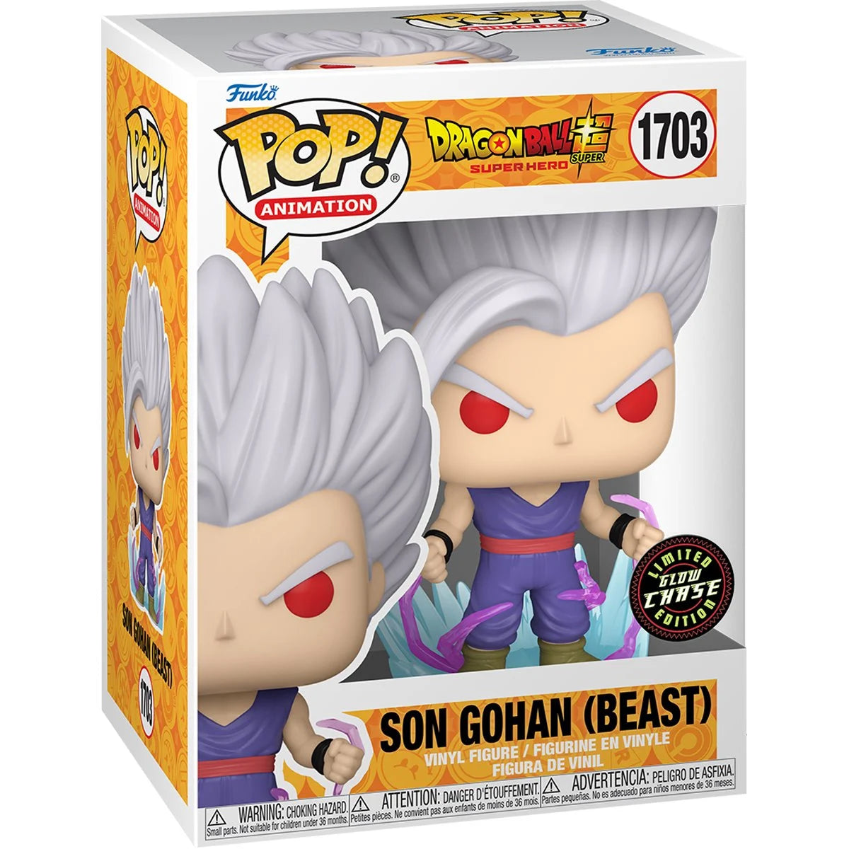 Dragon Ball Super: Super Hero Son Gohan (Beast) Funko Pop! Vinyl Figure #1703 - Outer Limit Toys