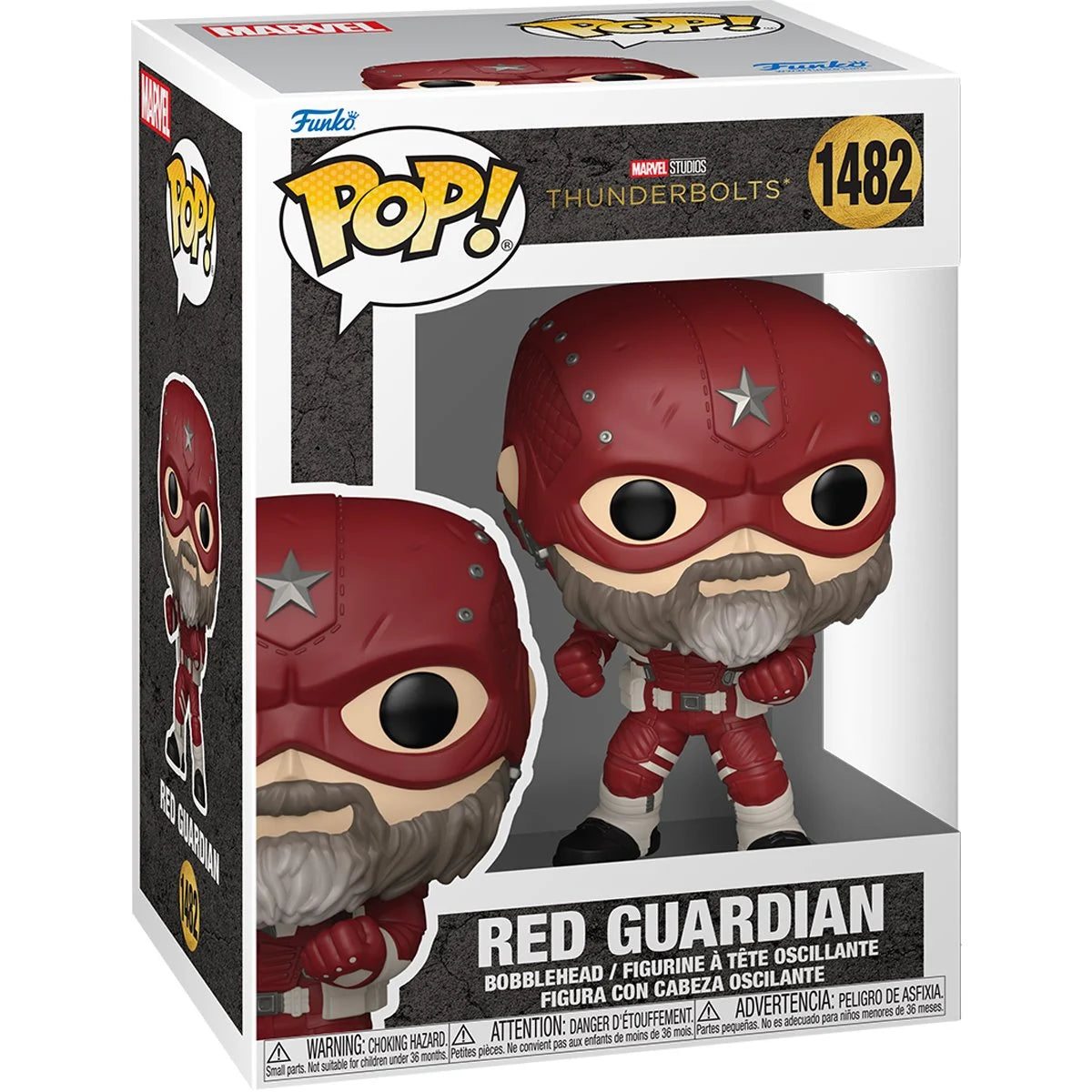 Thunderbolts Red Guardian Funko Pop! Vinyl Figure #1482 - Outer Limit Toys