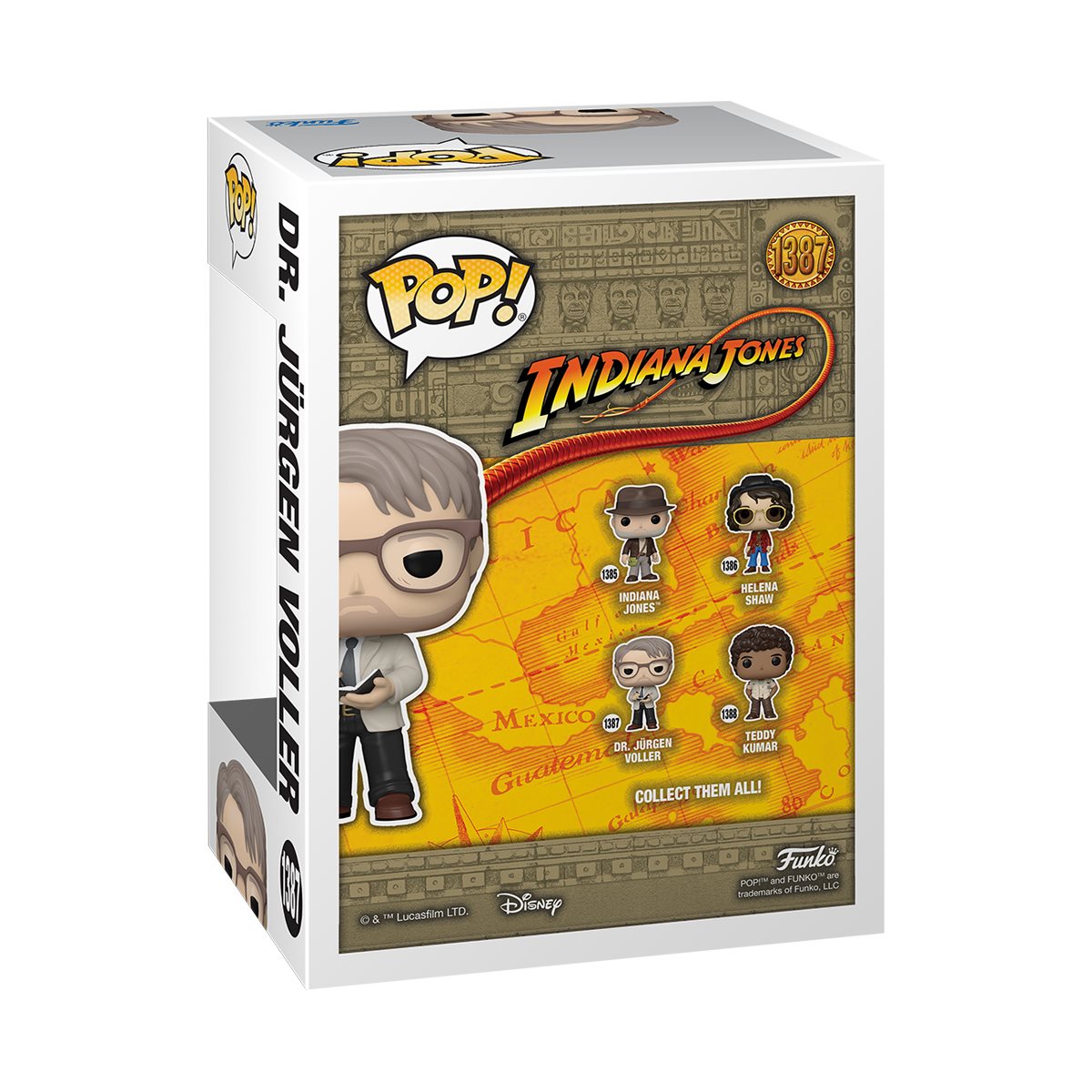 Indiana Jones and the Dial of Destiny Dr. Jurgen Voller #1387 Funko Pop! Vinyl Figure - Outer Limit Toys