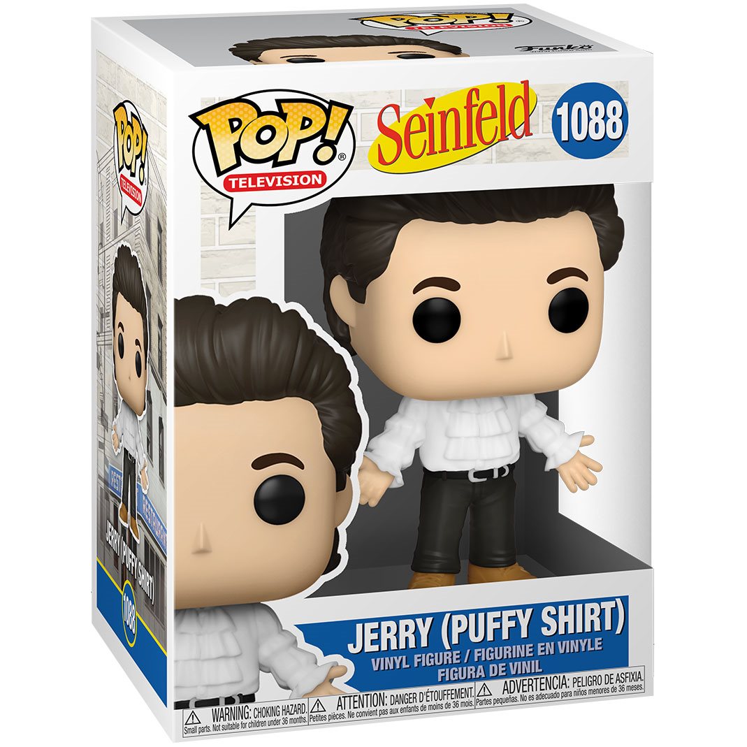 Seinfeld Jerry with Puffy Shirt Funko Pop! Vinyl Figure #1088 - Outer Limit Toys