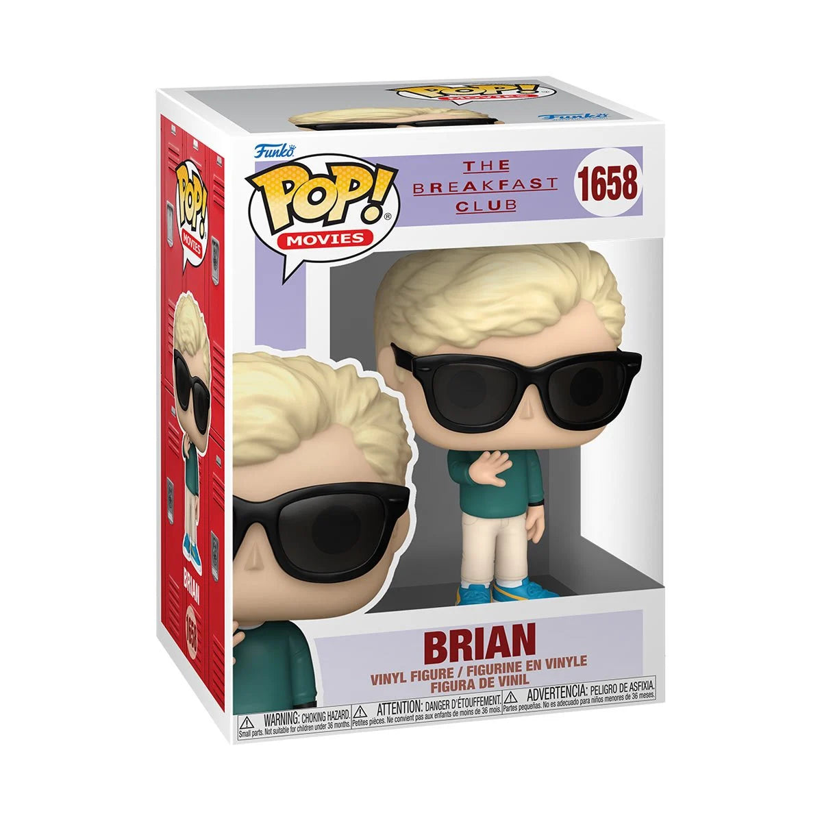 The Breakfast Club Brian Funko Pop! Vinyl Figure #1658 - Outer Limit Toys