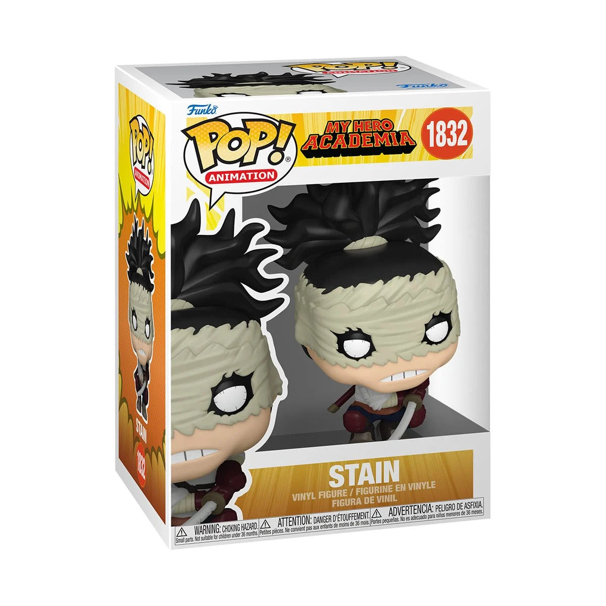 My Hero Academia Stain Funko Pop Vinyl Figure #1832 - Outer Limit Toys