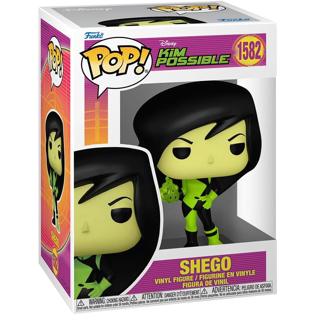 Kim Possible Shego Funko Pop! Vinyl Figure #1582 - Outer Limit Toys