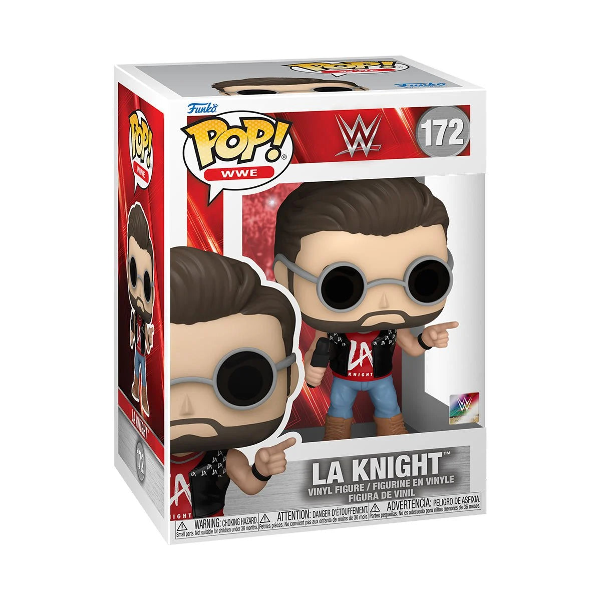 WWE LA Knight Funko Pop! Vinyl Figure #172 - Outer Limit Toys