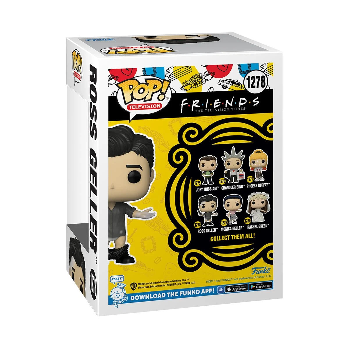 Friends Ross Geller with Leather Pants Funko Pop! Vinyl Figure #1278 - Outer Limit Toys