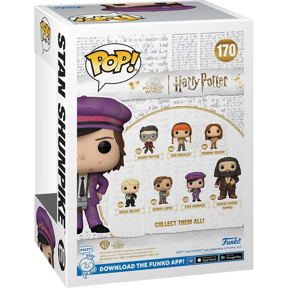 Harry Potter and the Prisoner of Azkaban Stan Shunpike Funko Pop! Vinyl Figure #170
