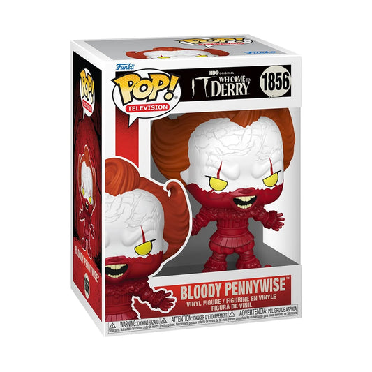 It: Welcome to Derry Bloody Pennywise Funko Pop! Vinyl Figure #1856 - Outer Limit Toys