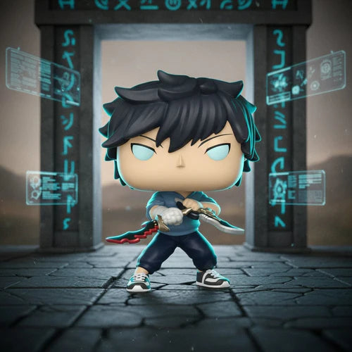 Solo Leveling Sung Jinwoo (Upgrade) Funko Pop! Vinyl Figure #2037 - Entertainment Earth Exclusive