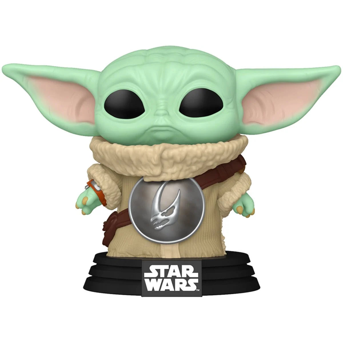 Star Wars: The Mandalorian and Grogu Grogu with Crest Funko Pop! Vinyl Figure #819 - Outer Limit Toys