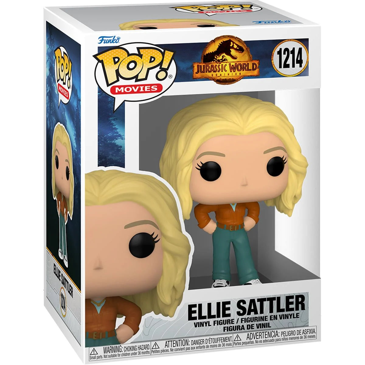Jurassic World: Dominion Ellie Sattler Pop! Vinyl Figure - Outer Limit Toys