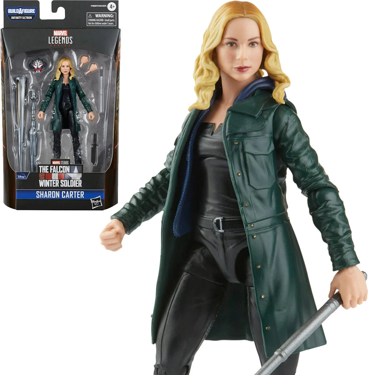 The Falcon and the Winter Soldier Marvel Legends 6-Inch Sharon Carter Action Figure - Outer Limit Toys