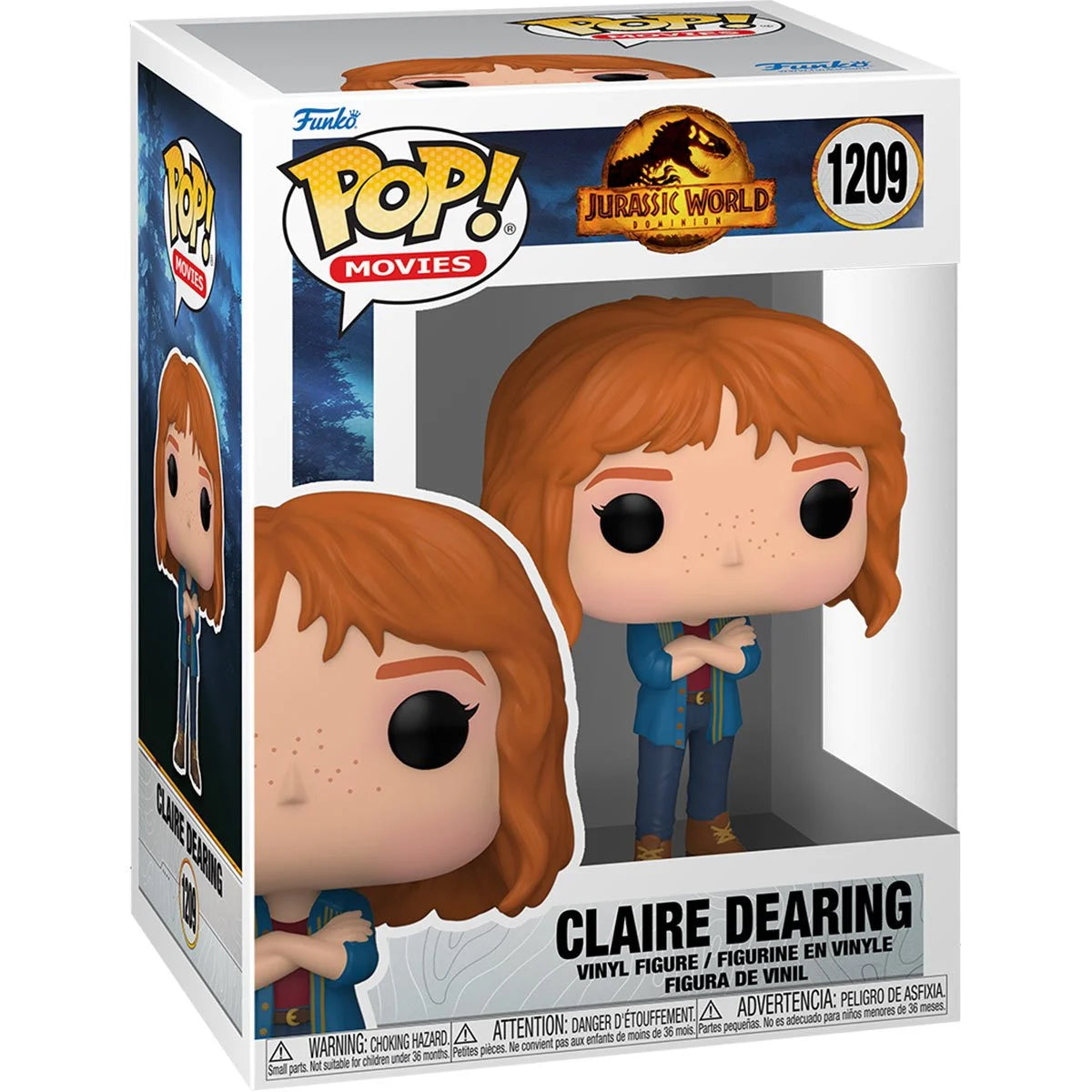 Jurassic World: Dominion Claire Dearing Pop! Vinyl Figure - Outer Limit Toys