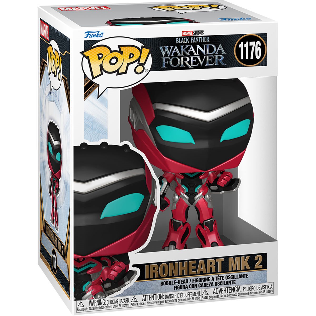 Black Panther: Wakanda Forever Series 2 Ironheart MK 2 Pop! Vinyl Figure - Outer Limit Toys