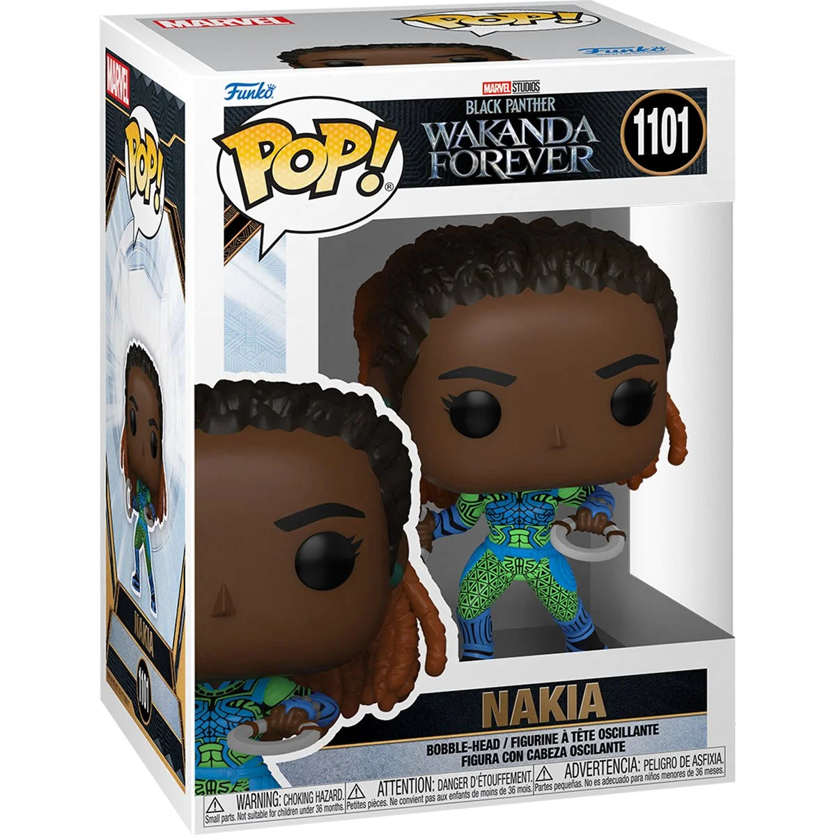 Black Panther: Wakanda Forever Nakia Pop! Vinyl Figure - Outer Limit Toys