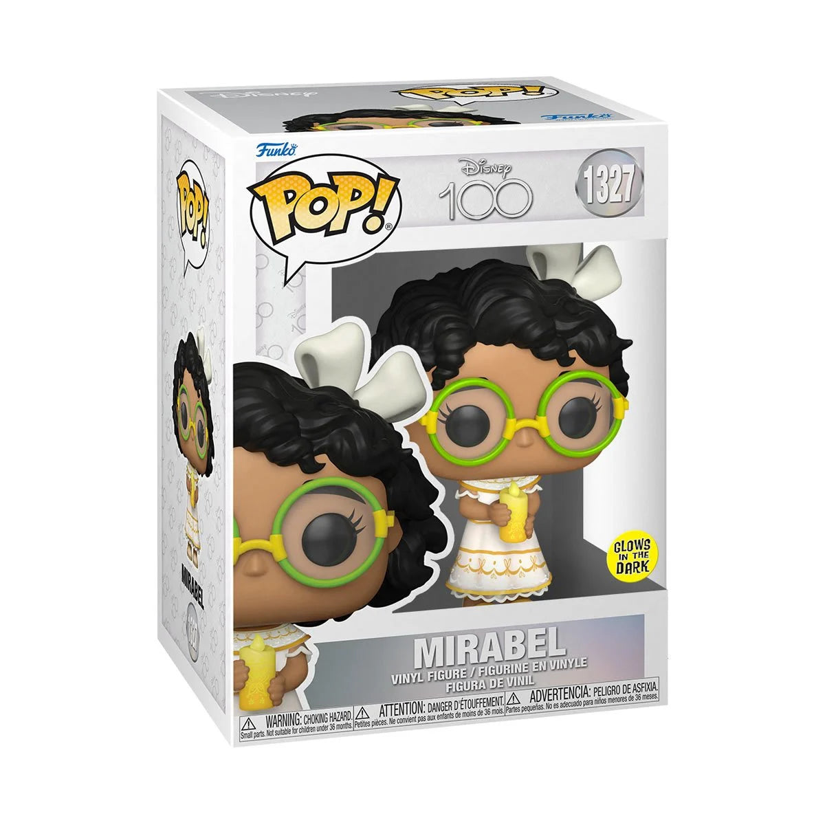 Disney 100 Pop! Mirabel Glow-in-the-Dark Pop! Vinyl Figure - Outer Limit Toys