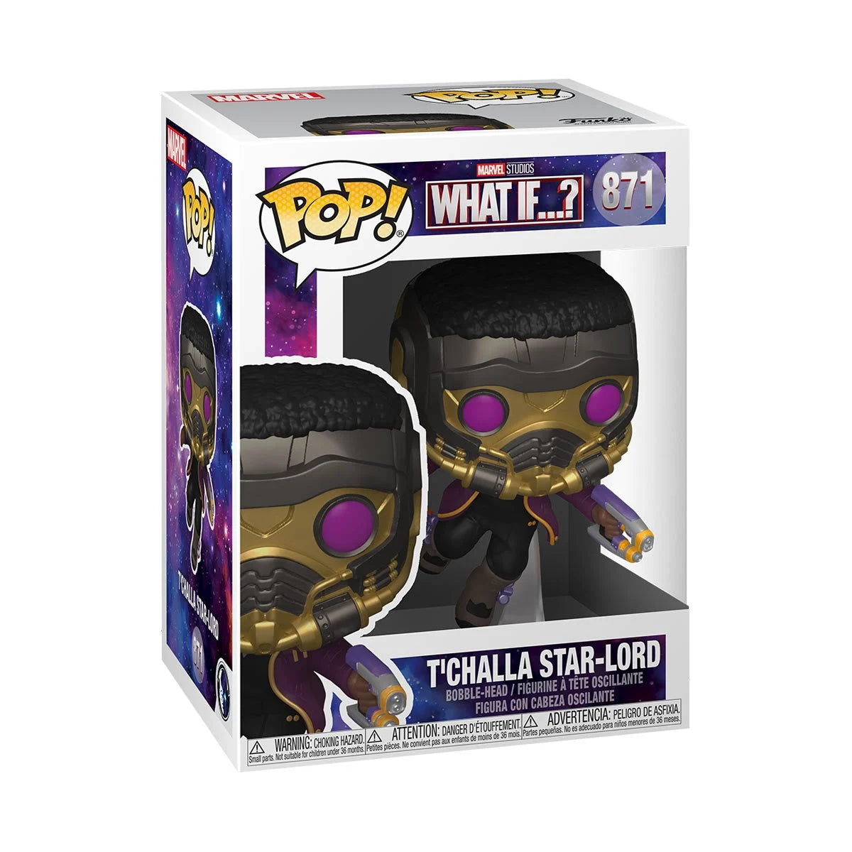 Marvel's What If T'Challa Star-Lord Pop! Vinyl Figure - Outer Limit Toys