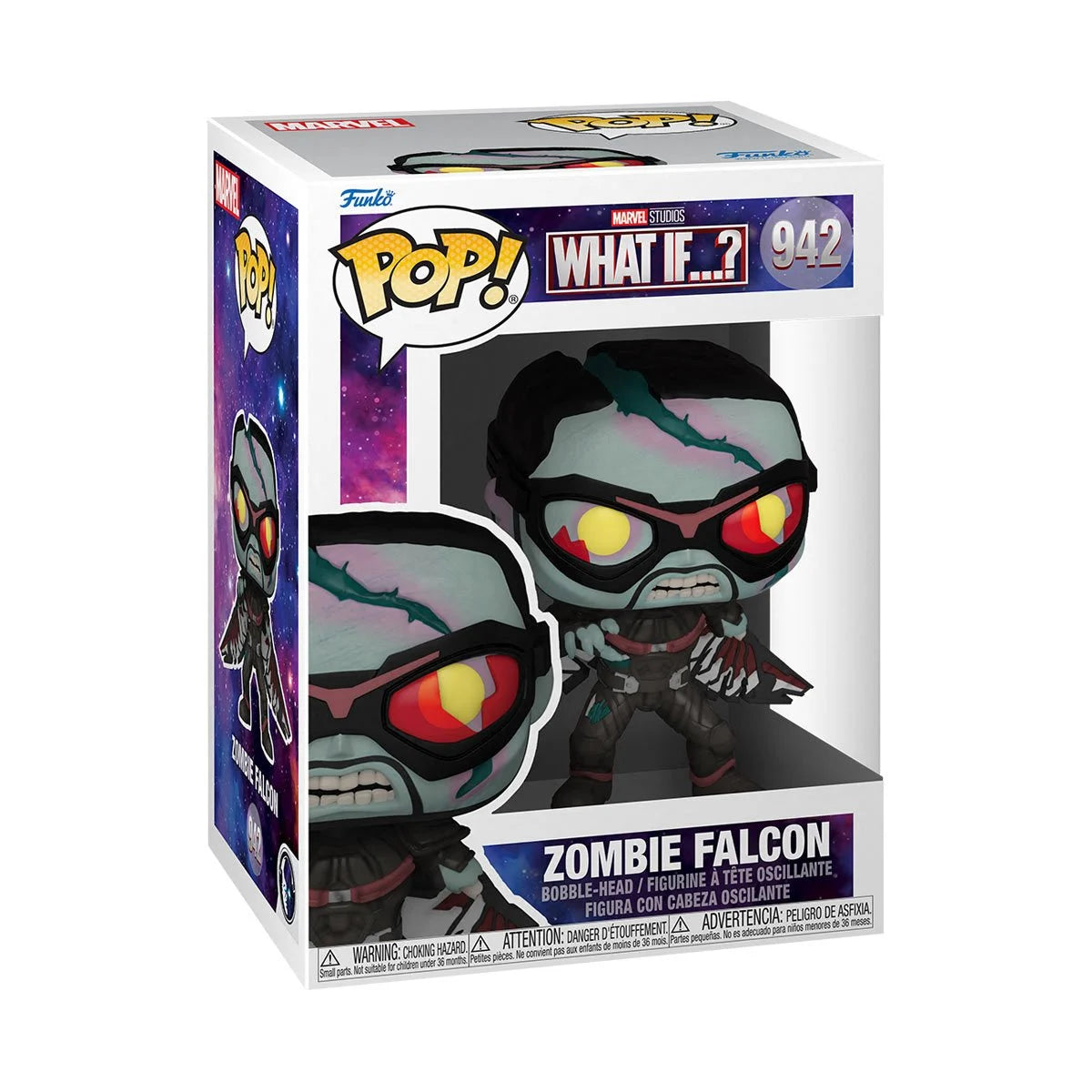 Marvel's What If Zombie Falcon Pop! Vinyl Figure - Outer Limit Toys