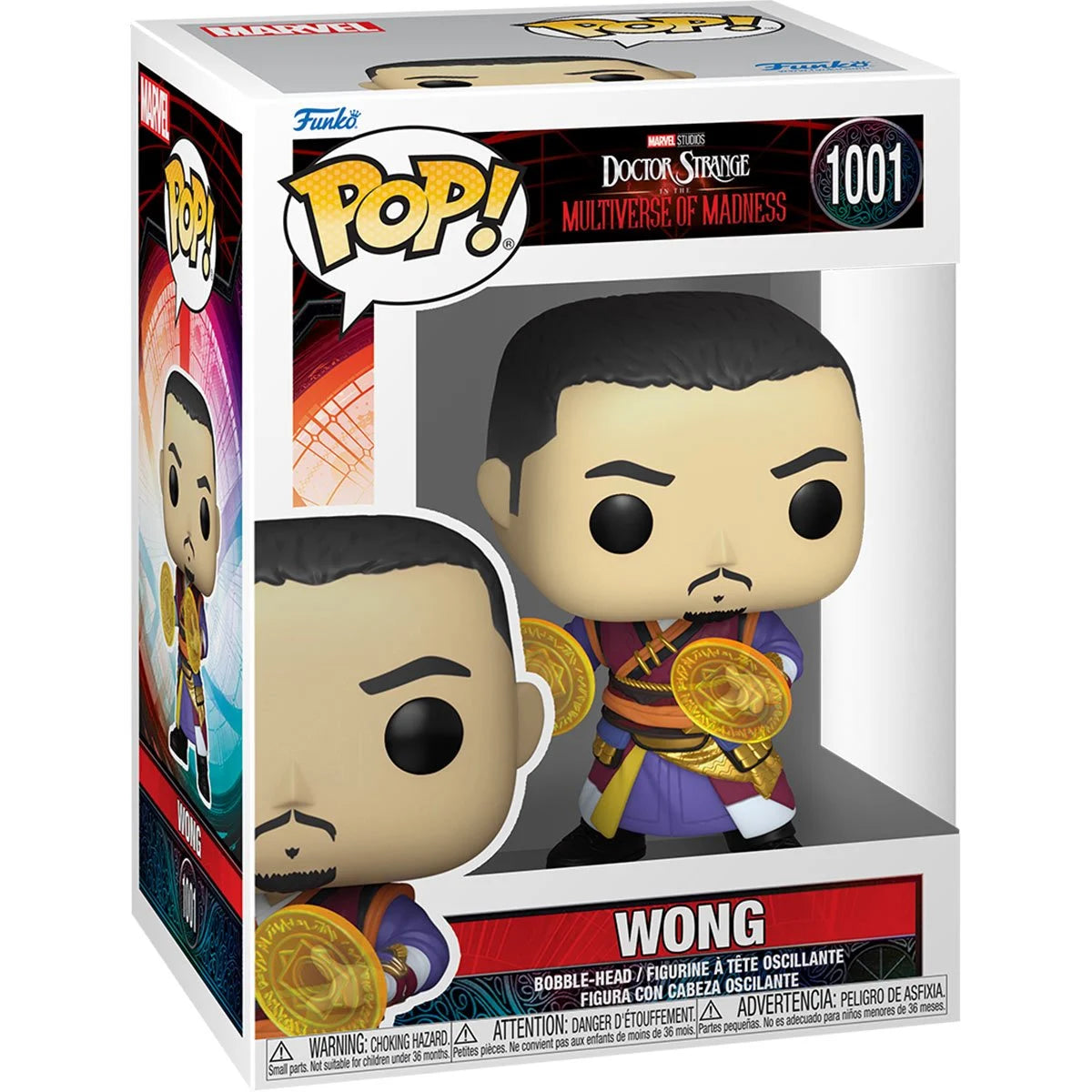 Doctor Strange in the Multiverse of Madness Wong Pop! Vinyl Figure - Outer Limit Toys