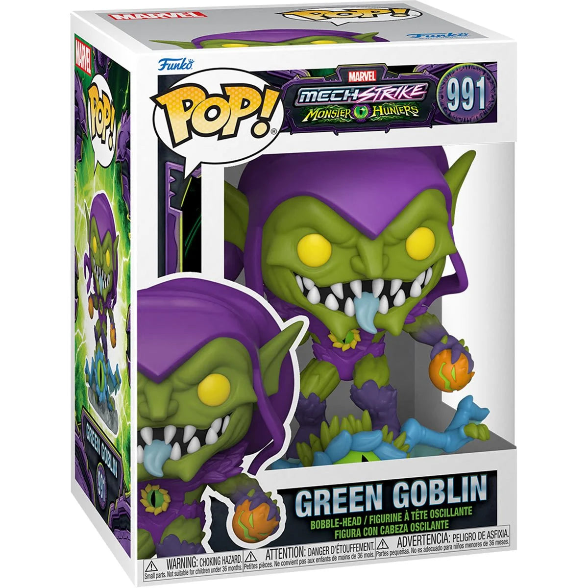 Marvel Monster Hunters Green Goblin Pop! Vinyl Figure - Outer Limit Toys